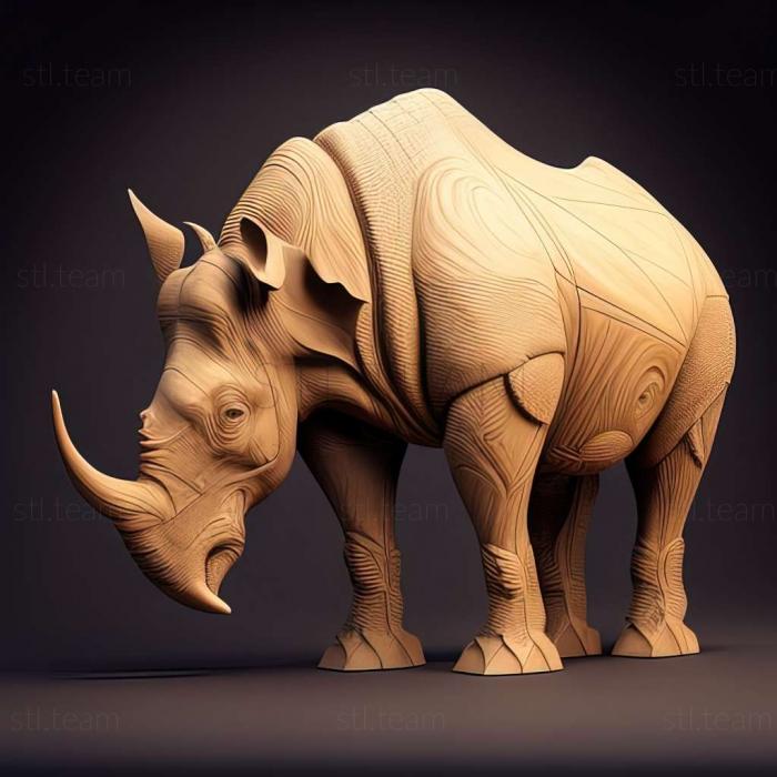 3D модель Daouitherium rebouli (STL)